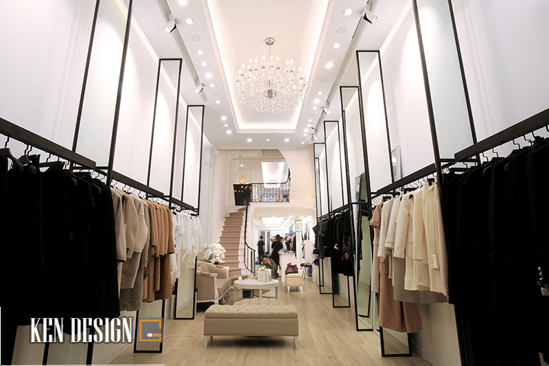 Thiết kế shop thời trang đẹp.